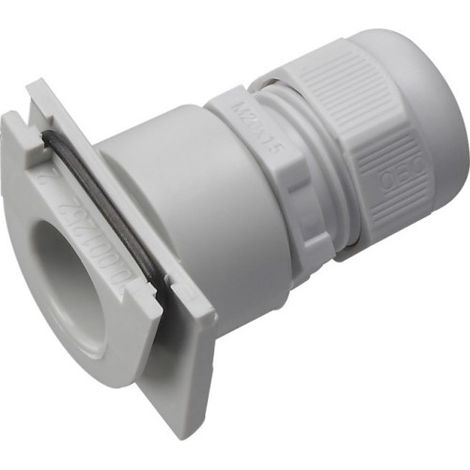 GIRA 000630 ADAPTATEUR POUR ENTRÉE DE CÂBLE AVEC RACCORD VISSÉ M20, GRIS