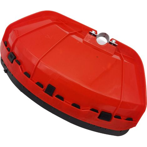 funda protectora 4 en 1, tubo de 26 mm, color naranja metalizado, para desbrozadora y multiherramienta. (1/5)