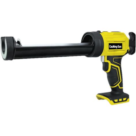 Pistolet de chauffage sans fil pour batterie 20V Max, pistolet électrique en silicone de 10 oz / 300ml, avec lumière LED, vitesse réglable 4 pour le remplissage, l'étanchéité, la réparation (sans batt (1/5)