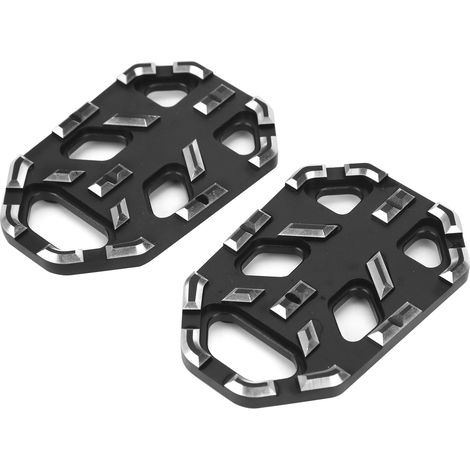 Paar breite Motorrad-Fußrastenpedale aus Aluminiumlegierung, passend für Honda CB650R 2019-2020 (1/5)