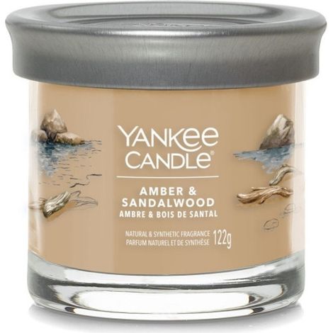 Vela Yankee Candle de ámbar y sándalo, 122 g