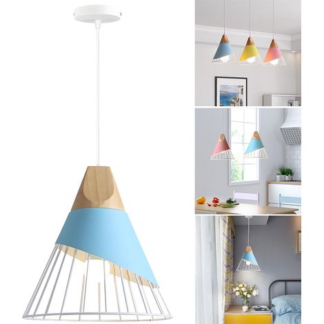 Suspension vintage, plafonnier industriel en métal, lustre moderne, lampe suspendue pour salle à manger, café, restaurant, cuisine (1/5)