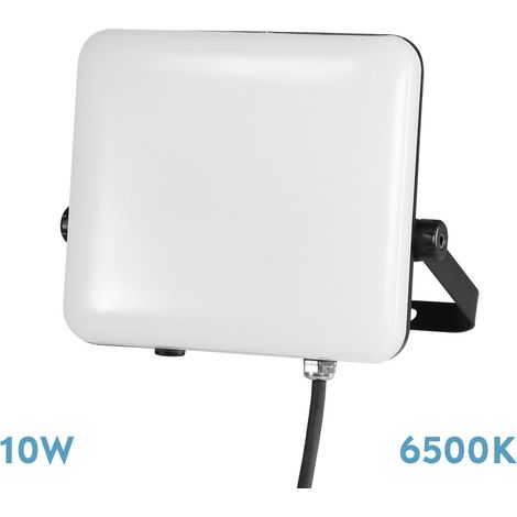 „Destello“-Projektor (10 W 6500 K 900 lm) IP65 8,2 x 9,5 x 3,5 cm aus Aluminium und schwarzem und weißem Polycarbonat (1/4)