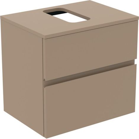 Meuble bas Ideal Standard E3476UP WT Finesse découpe g/d (1/3)