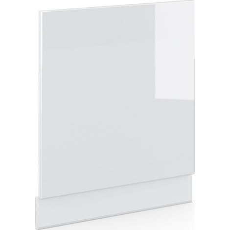 Pannello frontale Fame-Line, Bianco lucido, 60 cm senza piano di lavoro, Vicco