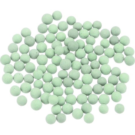 Cailloux d'Argile 3-5mm 0,22 Lbs Vert Jardinage Boules en Pot pour la Culture Hydroponique, Fournitures de Vases, Décoration de Bonsaï (1/5)