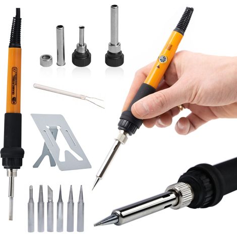 Set di saldatore di precisione Rosfix con potenziometro 10 in 1 OP60W PE2 (1/5)