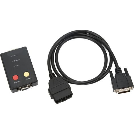 Lecteur de codes d'erreur OBD2, outil de diagnostic rapide avec réinitialisation sécurisée et bouton de vérification pour voiture (1/5)