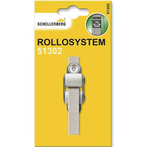 SCHELLENBERG Mini-guide-ruban standard 20x55x13mm blanc