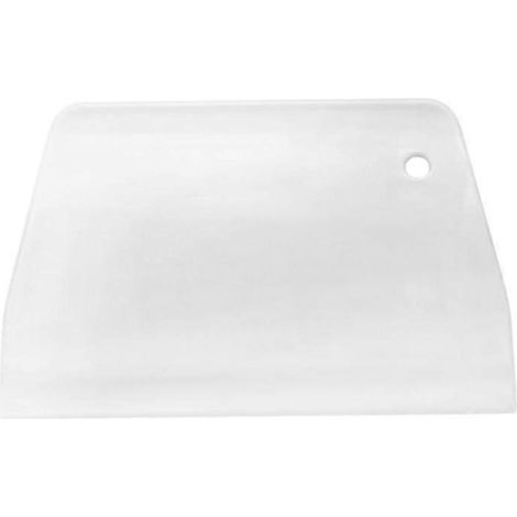 Spatola per torte, lisciatrice per fondente, per cottura, utensile antiaderente per stendere, modellare e lisciare, 13,5 cm x 9,5 cm (1/4)