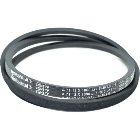 Courroie trapézoidale lisse Contitech Conti V A71 13 x 1800 Li / 1830 Ld