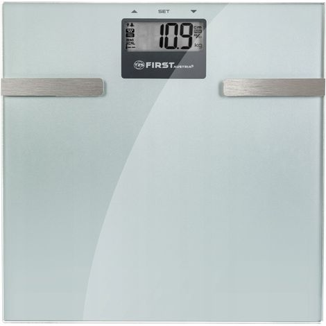 Balance analytique pour salle de bain, mesure de la masse grasse, IMC, First Austria