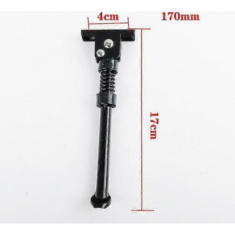 Fußstütze für Elektroroller, 10 Zoll (8 Zoll), seitlicher Fußparkrahmen, Rollerständer, Rollerbein – 170 mm (4 cm)