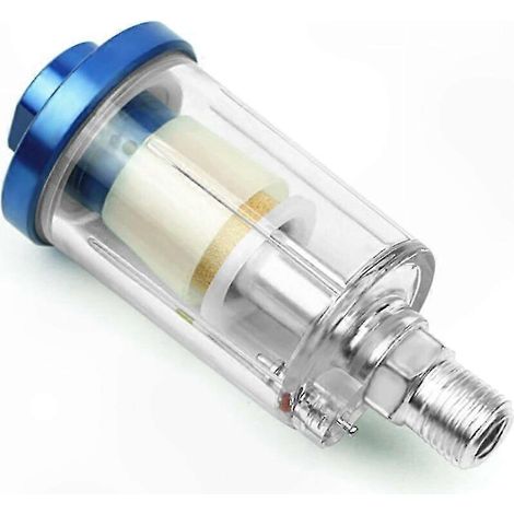 Kompakter 1/4-Zoll-Wasserfilter für Luftkompressoren, pneumatischer Feuchtigkeitsabscheider für Spritzpistolen und verschiedene Werkzeuge (1/5)