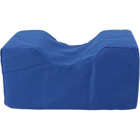 Knöchelhochlagerungskissen gegen Wundliegen, bequem und atmungsaktiv, ideal für ältere Menschen oder Genesende, blaue Farbe. (1/5)