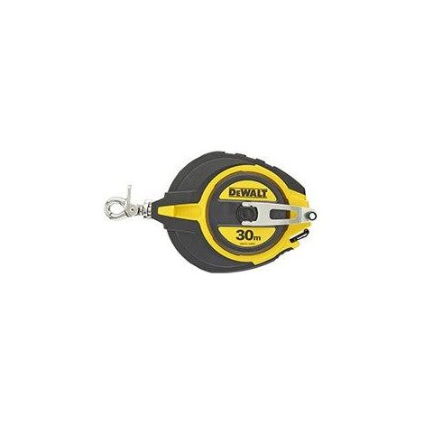 DeWALT DWHT0-34093 Metro a nastro 30 metri nero e giallo