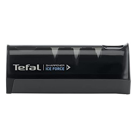Affilacoltelli - TEFAL - Ice Force - 12,5x5,9 cm - Acciaio inossidabile - 3 slot (1/4)