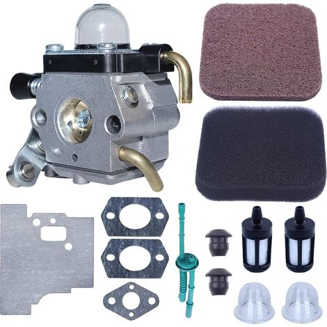 Carburetor Air Fuel Filter Kit, For Stihl Fs85 Fs80 Hs80 Fs75 Km85 Hs75 String Trimmer, For Zama C1Q-S66 C1Q-S71 C1Q-S97 A C1Q-S143 C1Q-S153 C1Q-S186 C1Q-S186A C1Q-S186B String Trimmer (1/5)