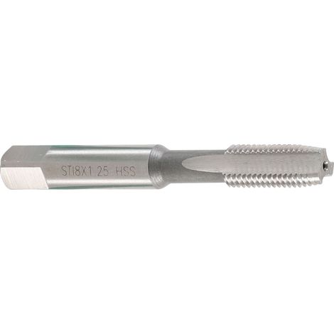 Taraud hss-g sti pour filets rapportes metriques de type helicoil - dtail : taraud sti m8x125