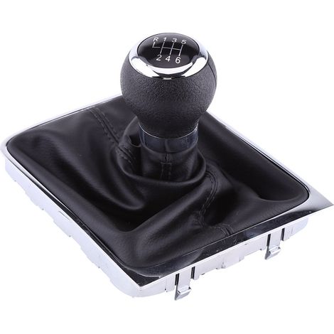 Gorgeri 6 vitesses voiture pommeau de levier de vitesse bâton guêtre Kit de démarrage manette de vitesse botte pommeau de levier de vitesse botte de vitesse guêtre Kit (1/4)