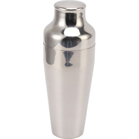 Cocktailshaker aus Edelstahl 304, professionelles Design für Barkeeper, zur Zubereitung von Mixgetränken, Silber (1/5)