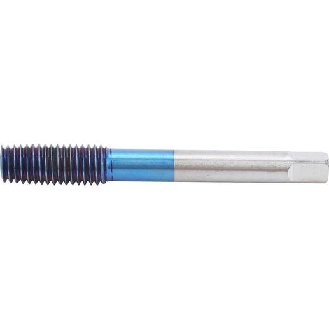 Gewindebohrer mit Nano-Blau-Beschichtung, Wolframstahl, metrisch, gerader Griff, Maschinengewindebohrer M10
