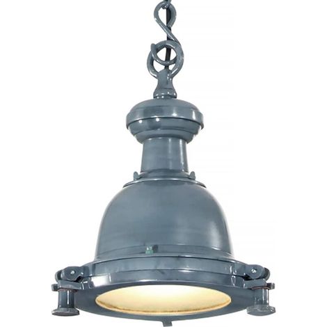 Lampe suspendue 25x25x138 cm aluminium (1/4)