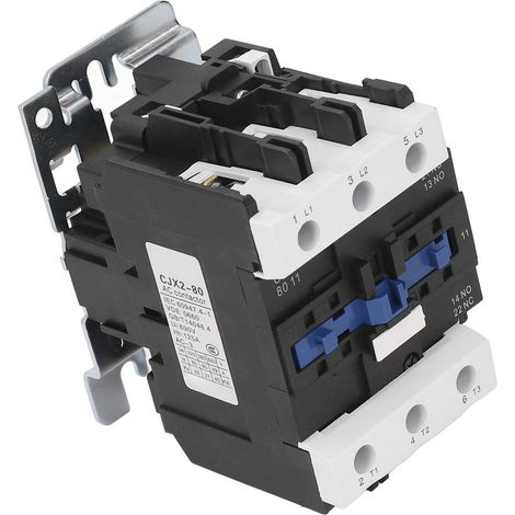 220V 80A Drehstrom-Schütz für Elektromotoren, Stromverteilung, Industriesteuerung, Leistungsrelais (1/5)