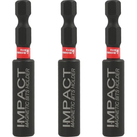 Porte-embouts Magnétique de Haute Qualité, Résistant aux Chocs, avec Tige Hexagonale de 6,35 mm,pour Applications Standard et à Impact, Longueur 60 mm (1/5)