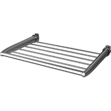 Portasciugamani ad Anello Serie Smart Bianco per Portasalviette e Termoarredo (1/5)
