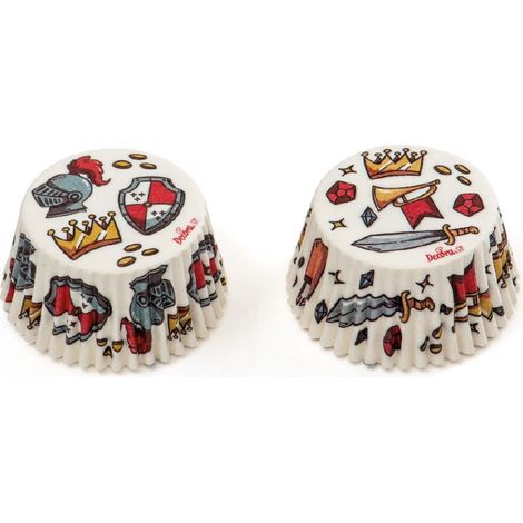 Knight Muffinförmchen 50x32mm 36 Stück