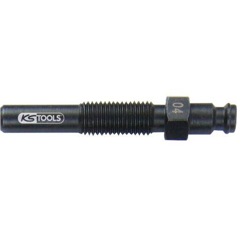 KS Tools Injektoren Adapter, M10x1,25 mit Außengewinde, Länge 70 mm