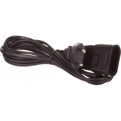 Prolunga, 1 presa, 3 m, nera, IP20, 230 V
