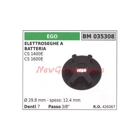 EGO Kettenradscheibe für Akku-Kettensäge CS 1400E 035308