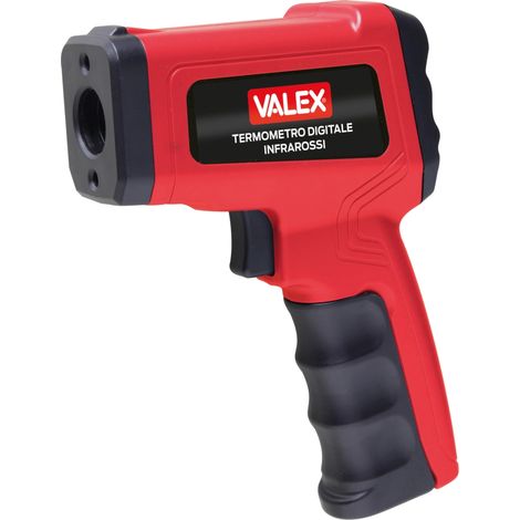 thermomètre numérique à infrarouge pour surfaces - valex - mesure de -50°C à +550°C (1/4)