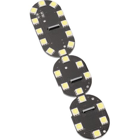 Lot de 3 lampes LED intérieures de lecture pour voiture, 8000LM, 12V 5W, blanc, compatibles Nissan Qashqai 2007 et modèles ultérieurs (1/5)