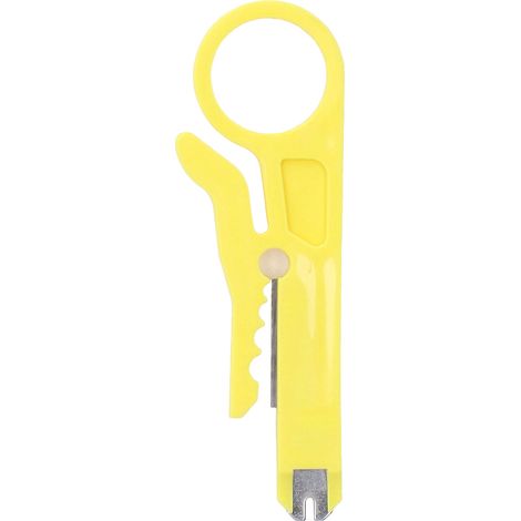 Mini pince à dénuder les fils : simple, sûre, facile à transporter, professionnelle, pratique et précise, outil de pression pour lignes téléphoniques. (1/5)