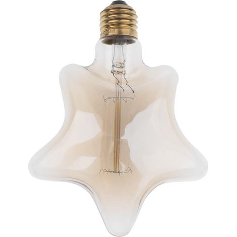 E27 40W Retro Edison Filament Light Tungstène Ampoule Lampe 220V-240V Star (1/5)