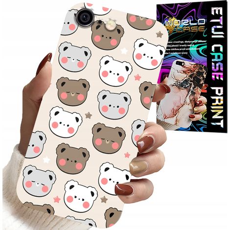 Funda para iPhone (6 plus) - Osito de peluche con diseños de ositos de peluche para los más pequeños + cristal (1/5)
