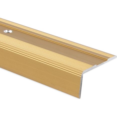 Stufenkantenprofil Glory Form: L Elegant Gold M 100 cm