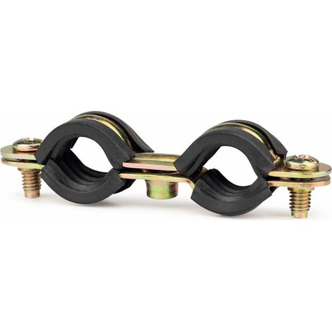 AB-DI - COLLIER DOUBLE ISOPHONIQUE M-6. BICROME 28 ( 50 u.) (1/2)