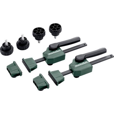 [GEBRAUCHT] B-Ware Metabo Schnellspanner Werkstatt Zubehör für Multifunktionstische 20mm Höhe Set