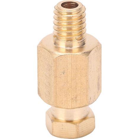 Raccord droit fileté en laiton pour tuyauterie industrielle - Adaptateur de connexion PD406 (1/5)