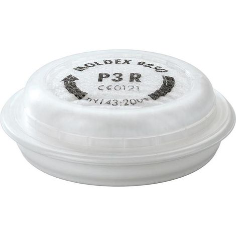 Moldex EasyLock P3 R Particulate Filter (Retail Box of 2) – High-Efficiency Respirator Filter for Dust and Particulates