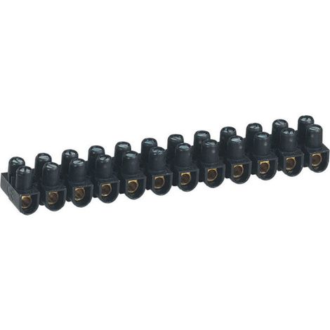 Conector de conexión Nylbloc - 10 mm - negro LEGRAND