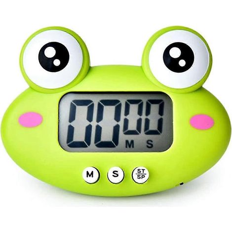 Minuteur de cuisine, minuteur de compte à rebours avec motif animal mignon, minuteur de cuisine numérique magnétique (1/5)