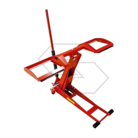 Hydraulische Hebebühne cliplift pro zum Heben von Rasentraktoren, Tragfähigkeit 800 kg