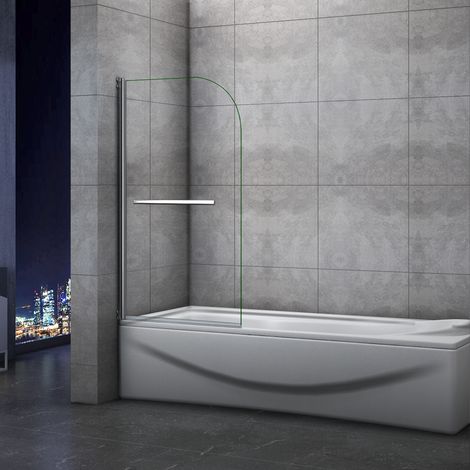 [PRODUIT D'OCCASION]AICA page-baignoire 70x130cm pivotant à 180 degrés en verre securit