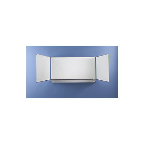 Panel mural plegable chapa de acero esmaltada A x H 4000 x