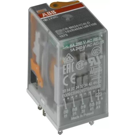 ABB CR-M024AC4 Interfacerelais Nennspannung: 24 V 1 St. (1/2)